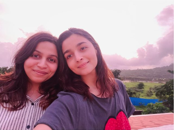 Alia Bhatt and Shaheen Bhatt